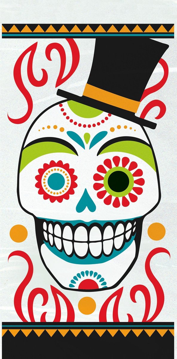 UNIQUE - 20 Día de los Muertos snoepzakjes - Decoratie > Feestzakjes